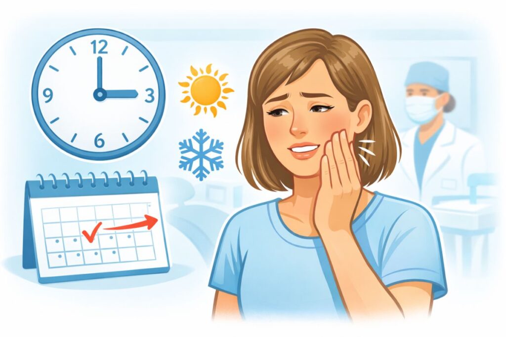 how long does sensitivity last after whitening