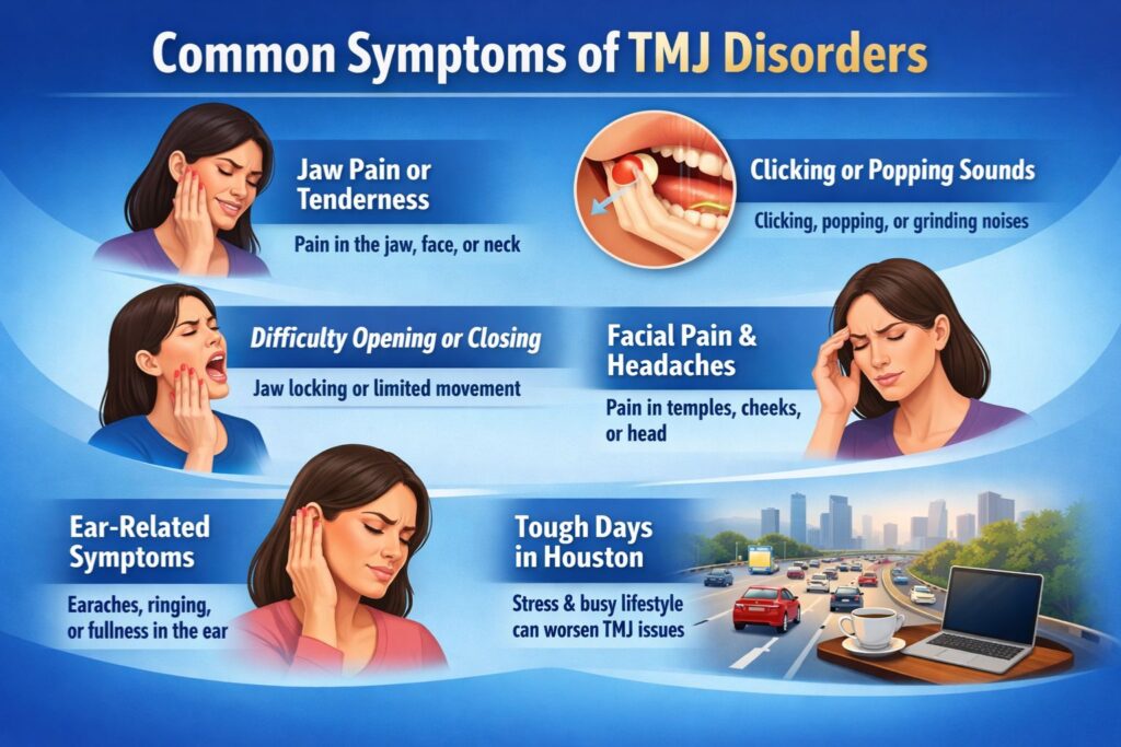 symptoms of tmj disorders